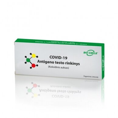 Greitasis COVID-19 antigeno testas LTFLOW, 1 vnt.