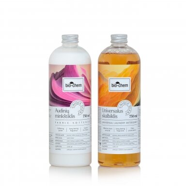 Rinkinys: parfumuotas skalbiklis ir minkštiklis UNIQUE SCENT Rinkinys: parfumuotas skalbiklis ir minkštiklis UNIQUE SCENT